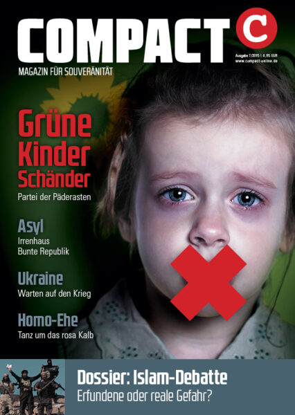 COMPACT 7/2015: Grüne Kinderschänder. Partei der Päderasten