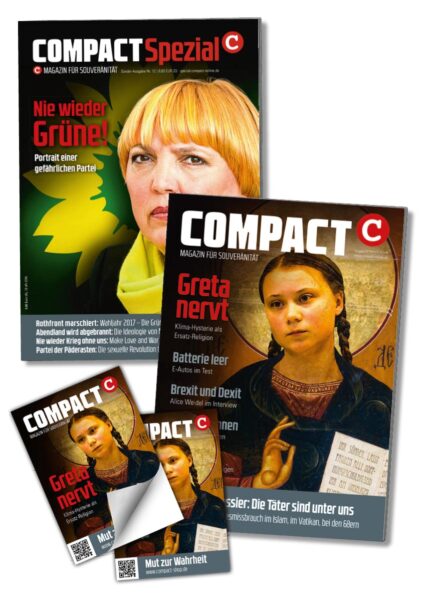 Greta nervt - im Dreierpack