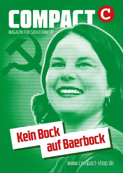 20 x COMPACT-Aufkleber „Kein Bock auf Baerbock“ (A7)