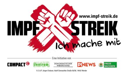 Aufkleber „Impf-Streik“ Ich mache mit! (10 x 6 cm) Aufkleber „Impf-Streik“ Ich mache mit! (10 x 6 cm)