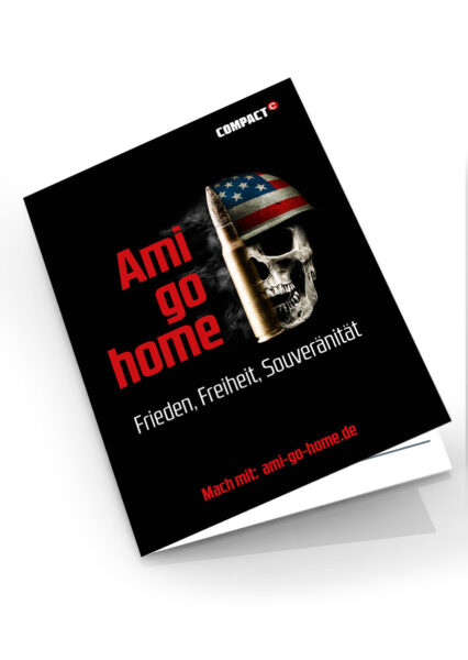 50 x Flyer „Ami go home!“ (A5) – gegen die Besatzer aus den USA