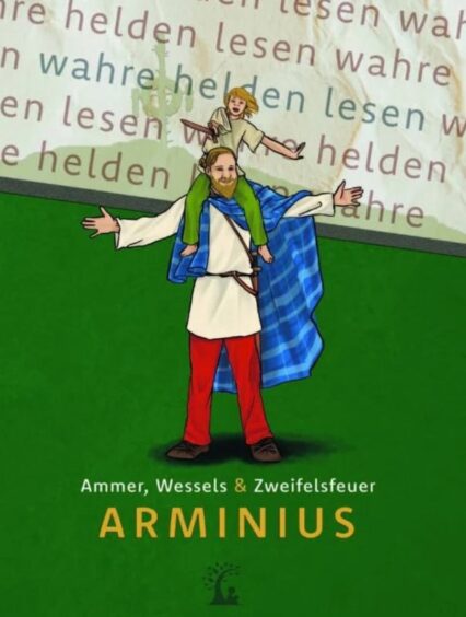 Cover des Buches „Arminius – Der Befreier Germaniens“